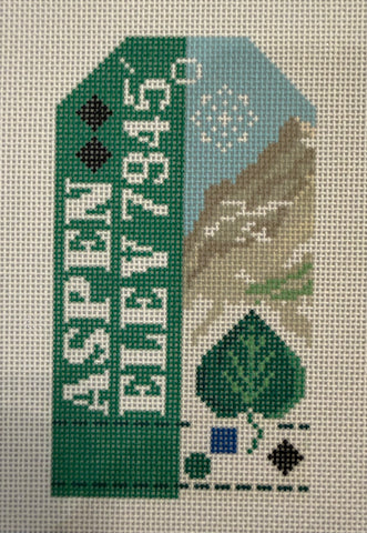 Aspen Ski Pass Travel tag