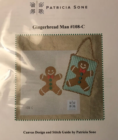 Gingerbread Man w/ Stitch Guide