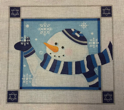 Yarmulka Snowman