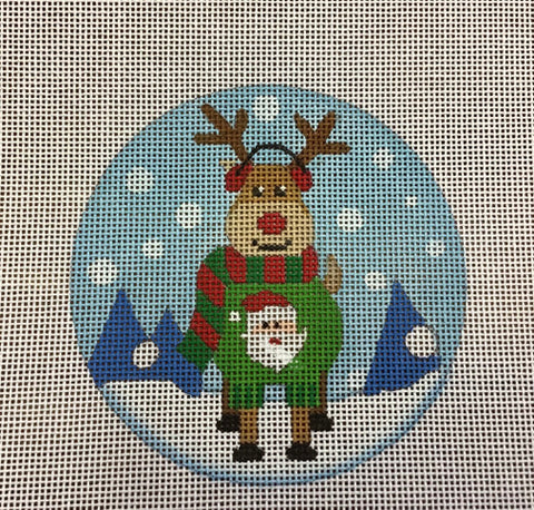 Santa Sweater Reindeer
