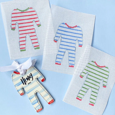 Christmas Pajamas-Red,Green Blue