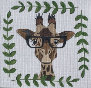 Giraffe with Glasses