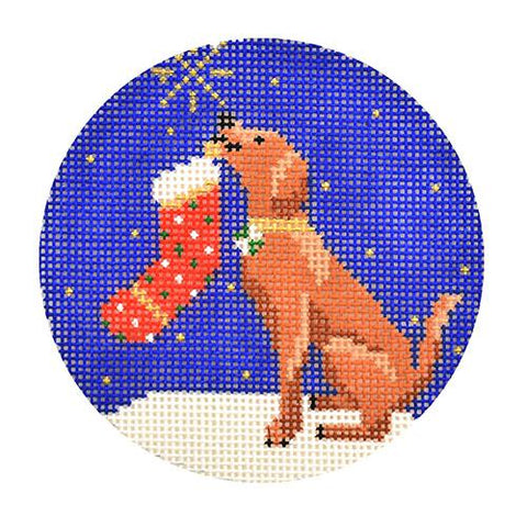Midnight Vizsla Round