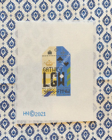 London-Gatwick LGW Travel Tag