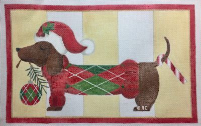 Christmas Dachshund