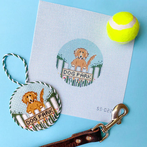 Dog park Golden Retriever