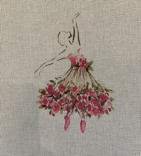 Ballerina with Flowers