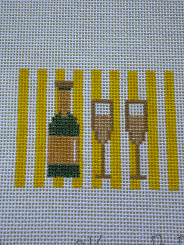 Champagne Yellow Stripe