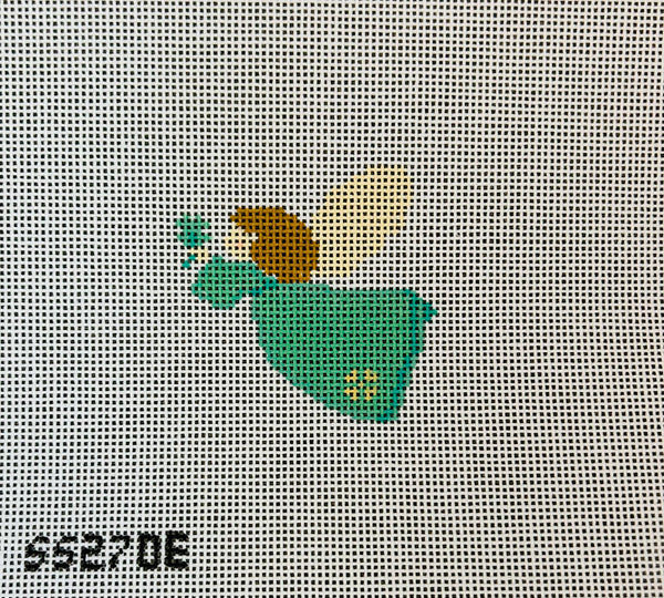 Angel Green with Shamrock