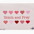 Stitch and Pray needlepoint canvas