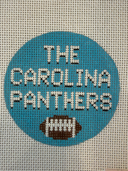 Carolina Panthers Football Ornament
