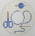 Stitchers Monogram Blue