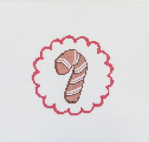 Candy cane Cookie Ornament