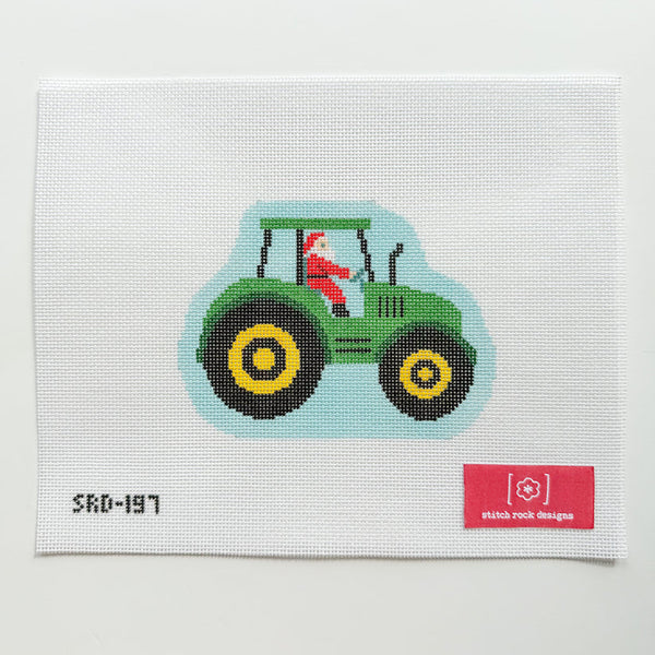 Tractor Santa