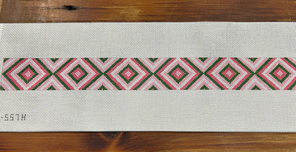 Diamonds Pink and Green Belt