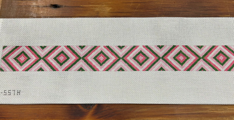 Diamonds Pink and Green Belt