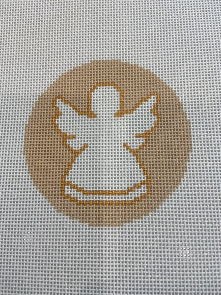 Gold and White Nativity Angel