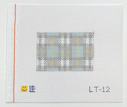 Silver Plaid, 3x2