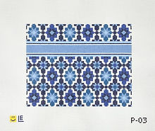 Portuguese Tiles 5" Square-Blue