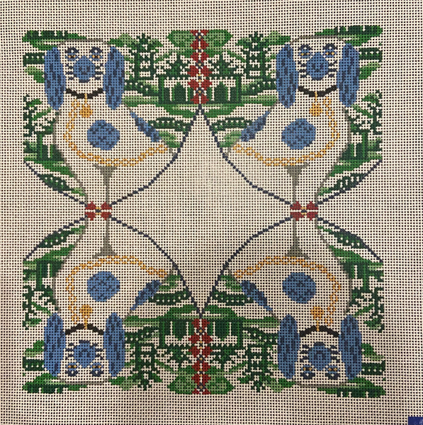 Chinoiserie Dog Tray