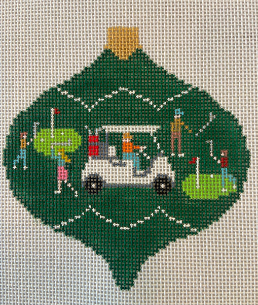 Xmas Ball with Golfers