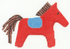 H Inspired Horse Bag Tag