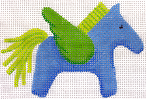H Inspired Pegasus Horse Bag Tag