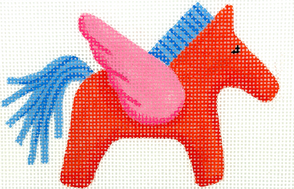 H Inspired Pagasus Horse Bag Tag