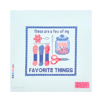 Favorite Things- Needlepoint