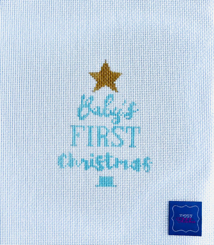 Baby’s First Christmas Tree Blue