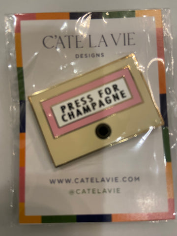 Needle Minder-Press for Champagne