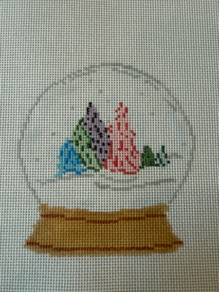 Snow Globe with Trees