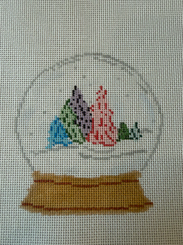 Snow Globe with Trees