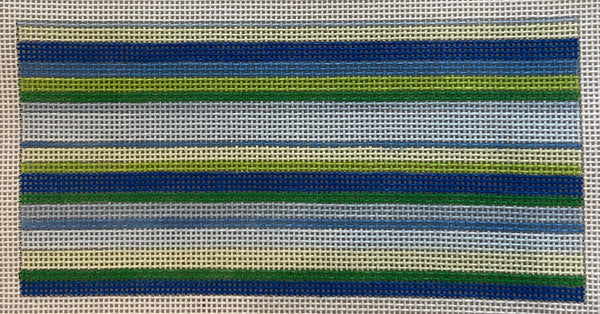 Blue, Green Horizontal Stripes Insert