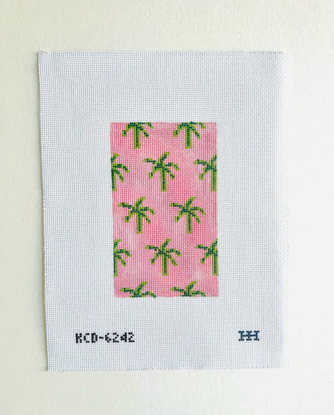 Pink Palm Eyeglass Case Insert