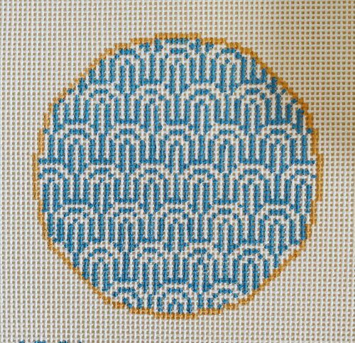 Blue and White Insert