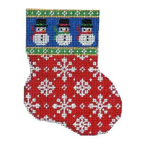 Snowman/flake MiniSock