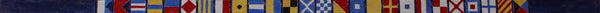 Alphabet Nautical Flags-Navy