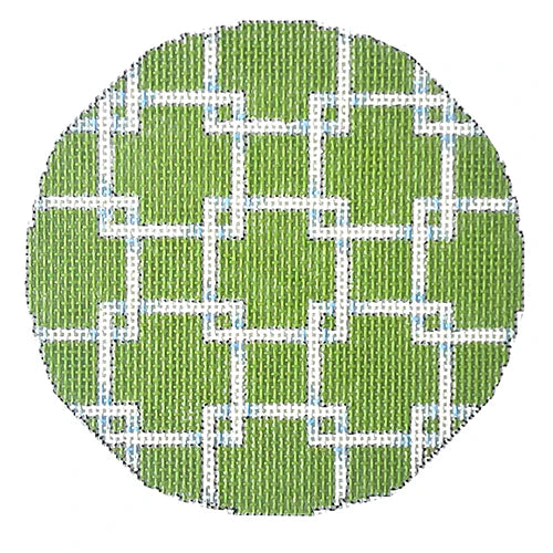 Square Lattice Round/Lime