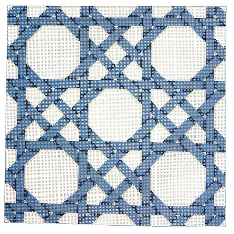 Blue Caning 12" x 12"