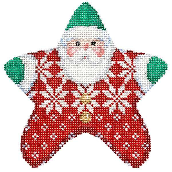 Nordic Snowflake PJ Santa (Printed)