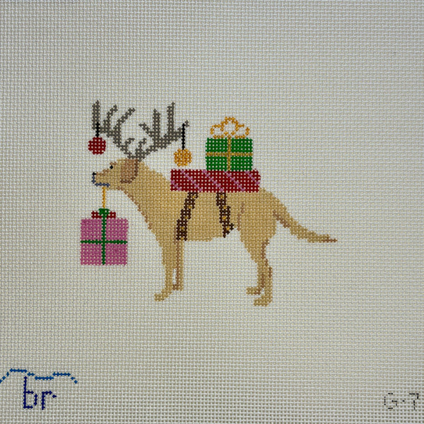 Special Delivery Yellow Lab