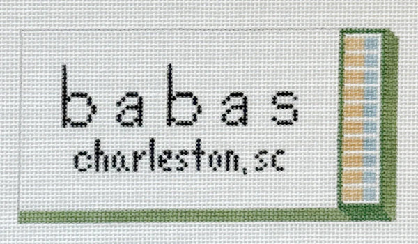 Babas Charleston Matchbook
