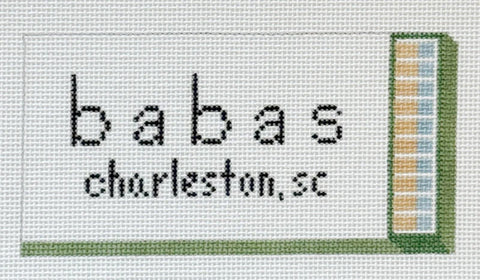 Babas Charleston Matchbook