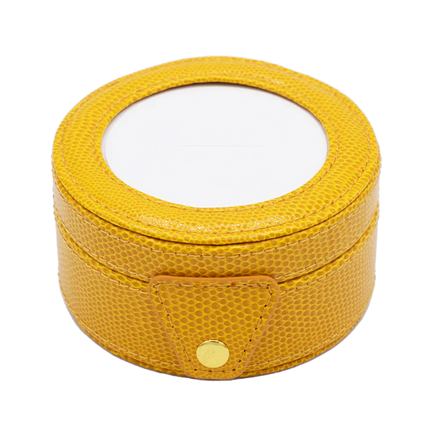 Gift Box Yellow 4" RdxH2