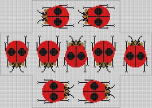 Ladybug Brickcover