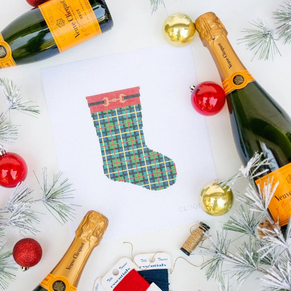 Mini Stocking - Tartan