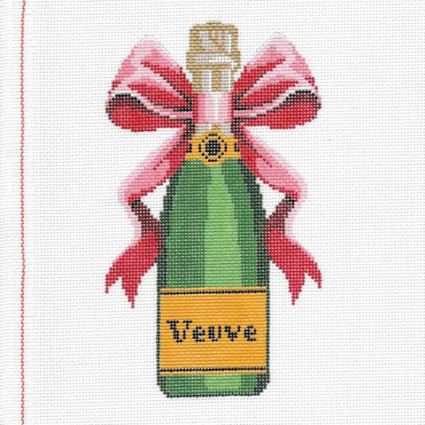 Veuve Bottle Red Bow