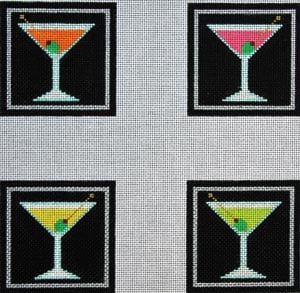 Martini Coasters