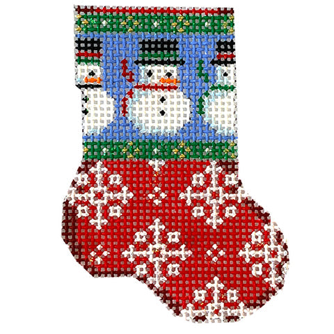 Snowman Micro Sock